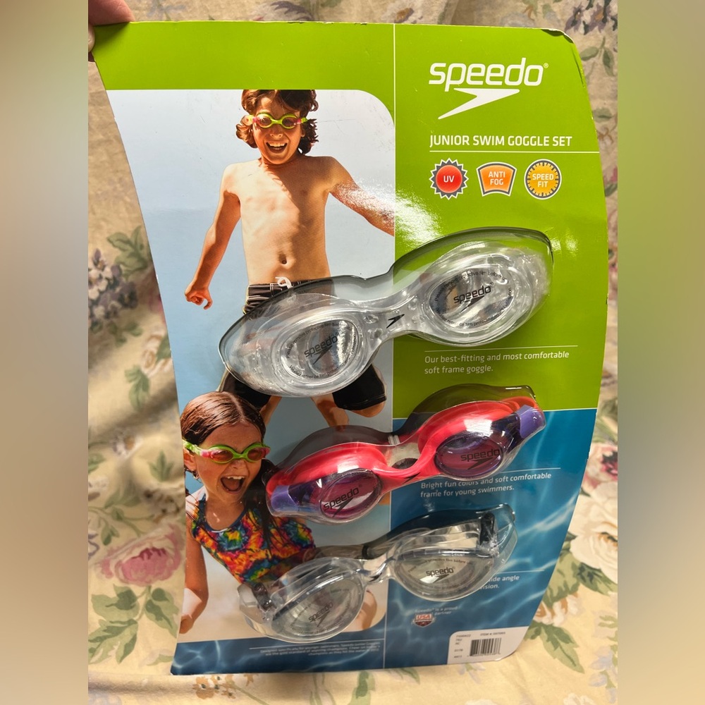 Speedo Junior Swim Google 3 pack
